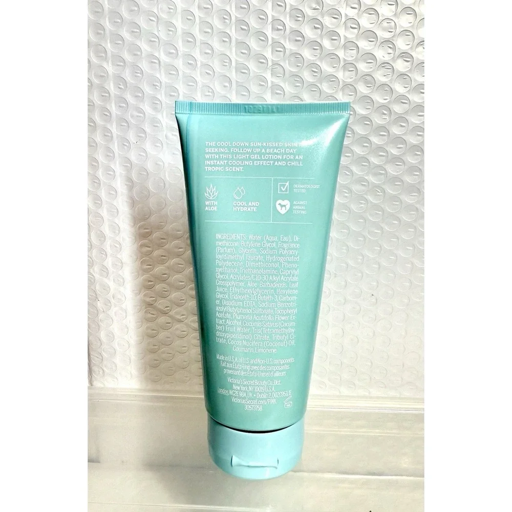 VICTORIA'S SECRET PINK COOLING BODY‎ LOTION WITH ALOE SUNSET SORBET 6 FL OZ NEW